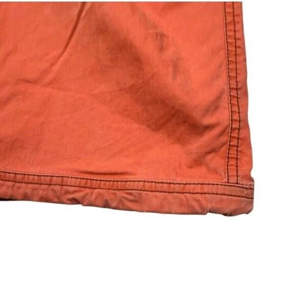 Vintage 00's Y2K Baggy Abercrombie & Fitch Orange Paratrooper Cargo Pants Large - Picture 7 of 10